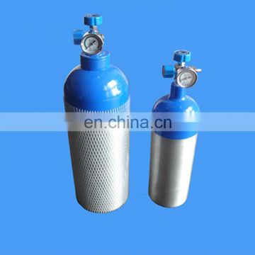 Newly DOT/TPED O2/N2O Gas Aluminium Cylinder with regulator