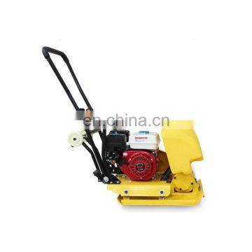 Hand held hydraulic gasoline engine concrete plate compactor machine for excavator