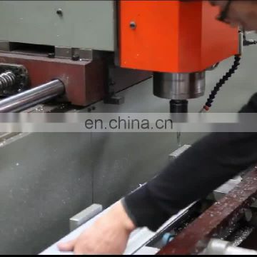 aluminum holes drilling window and door vinyl windows making machine