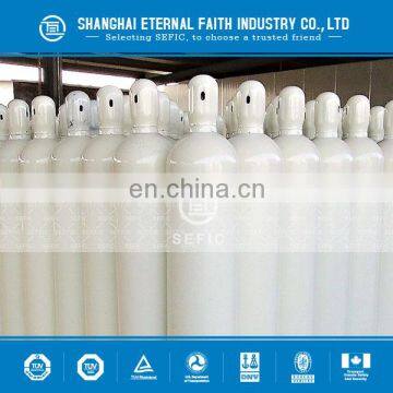 Cilindro Mini High Pressure Steel C Size LIquid Oxygen/Nitrogen/Argon/CO2 Gas Cylinder