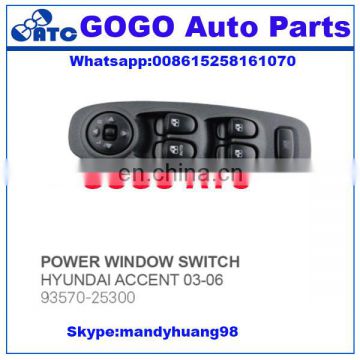 9357025300 electric car power window master switch cover