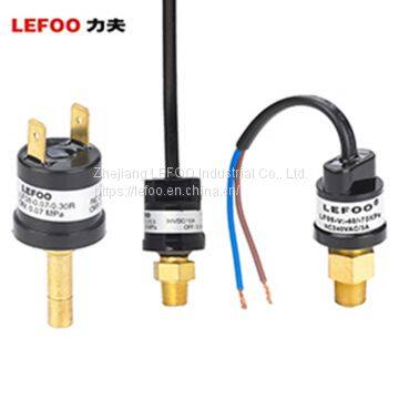 LEFOO LF08 heat pump pressure switch ,air compressor manual reset pressure control,vacuum pressure switch