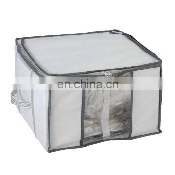 Amazon Best Selling White Foldable Living Room Vaccum Compressed Sealed Storage Bag with Tote Bag