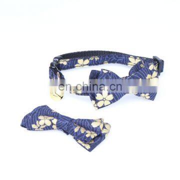Noble Nylon Pet Collar Dog Cat Bow Collar