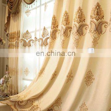Luxury Style Fancy Embroidery Blackout Curtain Fabric Curtains for the Bedroom photo-3