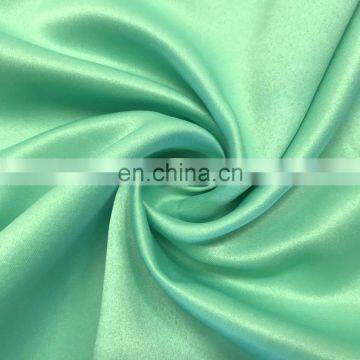 100% Polyester Smooth Feeling 75d*75d Plain Woven Soft Shiny Satin Fabric for Dress photo-6