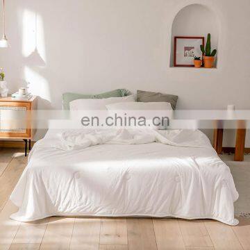 Wholesale Comforter Folded Soft 100% Cotton Knitted Lightweight Coverlet For All Season Quilt photo-6