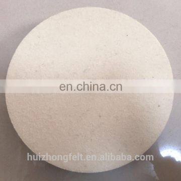 Abrasive Tool 100% Organic Wool Pad Polishing Buffing Felt Wheel photo-3