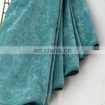 Wholesale Custom High Quality Good Hang Down Feeling Ready Made Velvet Blackout Window Curtains For The Living Room photo-7