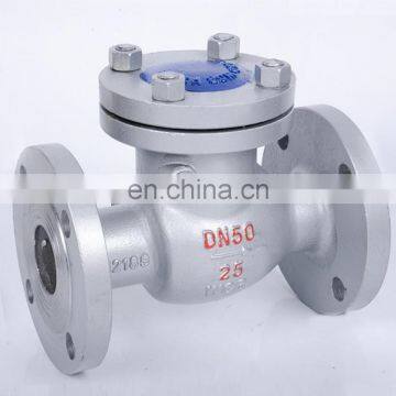 Petrochemical PN16 PN25 Carbon Steel Bonnet WCB Body Swing Check Valve