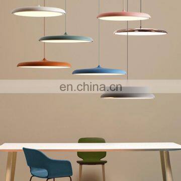 Fashion Modern Glass Wood Modern Round Chandelier Lamp