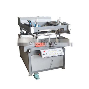 Semi-automatic oblique arm silk screen printing machine