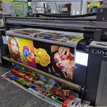 Caiyi 2.0m UV Hybrid Printer for Backlit Fabric Printing