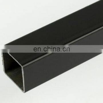 Toshine Precision Machining Black Toshine Anodized 3x3mm Aluminum Extruded Pipe Square Tube photo-2