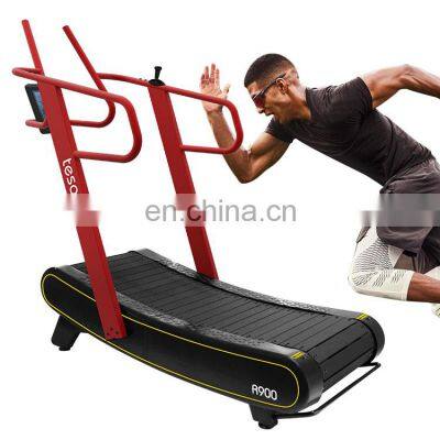 body fit treadmill manual commercial running machine unpowered woodway curved treadmill for gym and home use