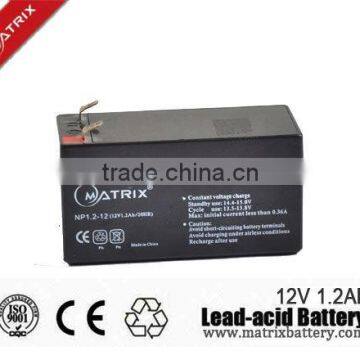 12V 1.2Ah SLA Battery For Fire Alarm System