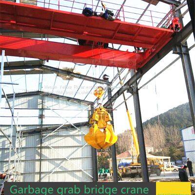 China's High Quality and Low Price 25 Ton Garbage Grab Bridge Double Beam Crane, Power Plant Double Beam Crane, Grab Dou photo-2
