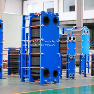 NBR Gasket Ti Plate heat exchanger For Seawater Heating and Cooler