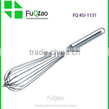 Food Grade Kitchen egg tools 12" Stainless steel egg beaters egg whisks