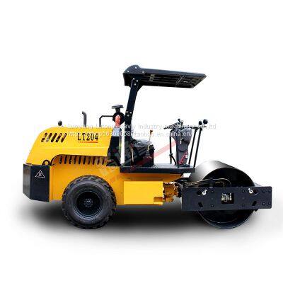 4tons LT204 Tyre Drive Single Drum Vibratory Roller photo-2