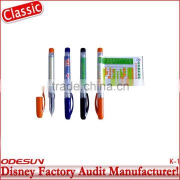 Disney factory audit manufacturer's banner pens metal banner pen 142177