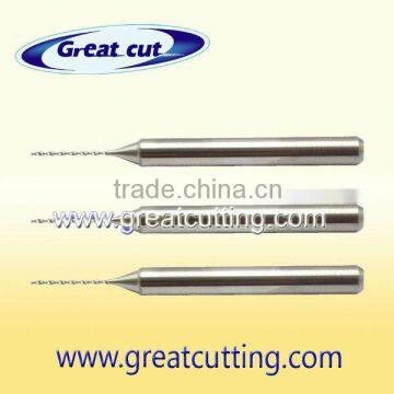 Solid carbide PCB twist drills