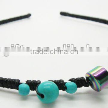 turquoise hematite mix and match headbands