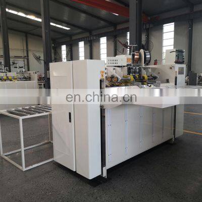 Semi Automated Box Folding Stitching Making Machine for Corrugated Boxes photo-2