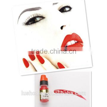 Best Selling Lushcolor Permanent Makeup Colors Bright Red Micro Pigment