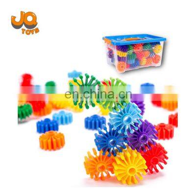 Popular Kids Puzzle Funny Construction Blocks Spell Plug Colorful Imagination Assemble Plastic Building Block Toys