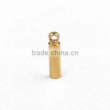 Manufacture Strong Jewelry Findings Brass Cord End