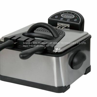 New design 4L electric deep fat fryer L-DF401  electric deep fryer with LED display control