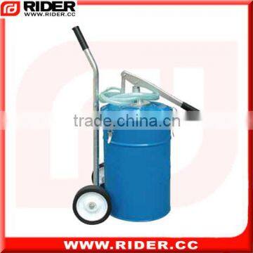 25kg 3000PSI Wheel-mounted portable manual lever acting oil pump