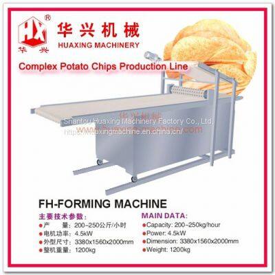 Complex Potato Chips Production Line 250KG