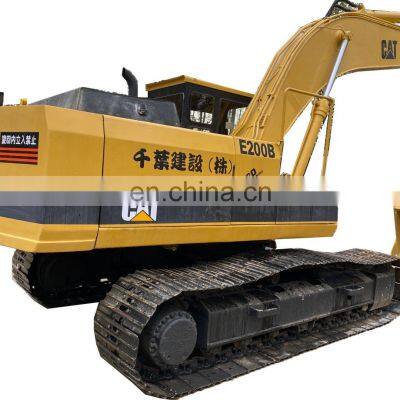 Second Hand Cat 200b Excavator , Original Cat Construction Machines , CAT 215B 210B 200B