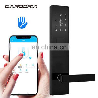 Wifi Ttlock Ble App Smart Biometric Fingerprint Lock smart door lock mobile control keyless electronic ttlock guangdong factory