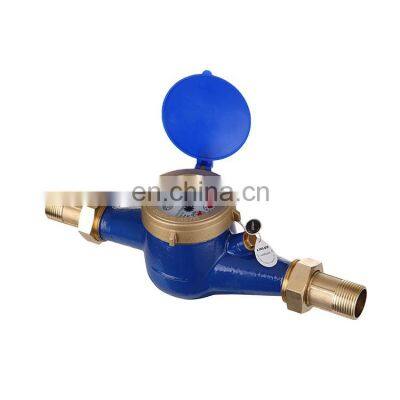 LIRLEE OEM ODM Home Housing brass single jet water meter current meter for water