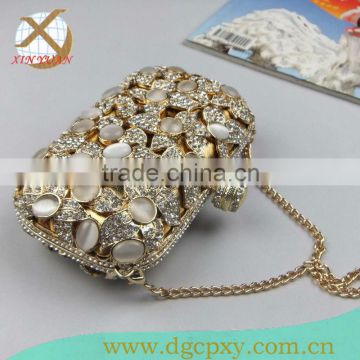 Fashion Luxury crystal diamond evening party banquet clutch bags handbag for ladies women