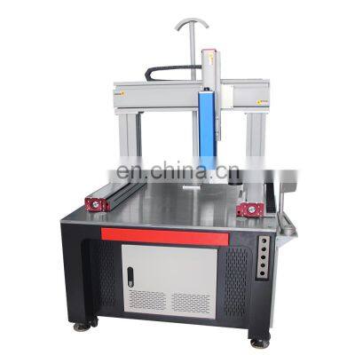 Factory Outlet Plastic Metal PVC Logo Printing Fiber Marker Flying Laser Engraving Machine photo-5