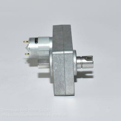 Big Torque Flat Shape dc Gear Motor for Water Valve