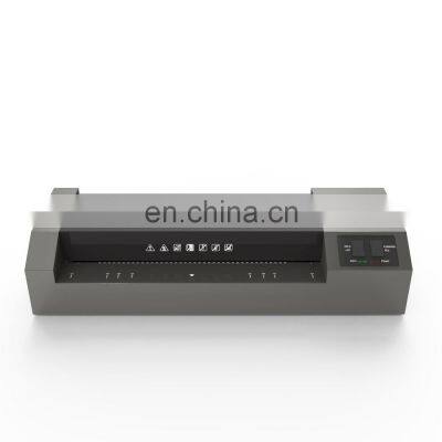 Top Quality Office Paper Passport Industrial 4 Rollers Pouch Lamin Cold & Hot Professional A3 Size Automatic Laminator photo-3
