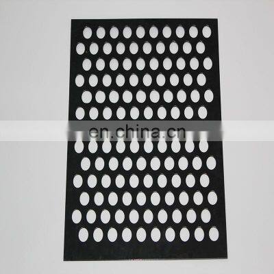 Mild steel round hole perforated metal mesh