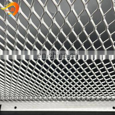 Aluminum Metal Suspended Mesh Fence Aluminum Expanded Mesh Ceiling