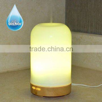 Decorative Glass Aroma Essential Oil Diffuser and Ultrasonic Cool Mist Humidifier AN-0438-1 photo-2