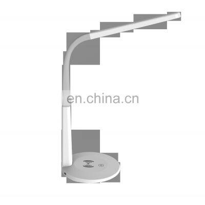 New Multifunctional Wireless Led Table Led Study Desk Lamp With Wireless Charger for Study photo-5