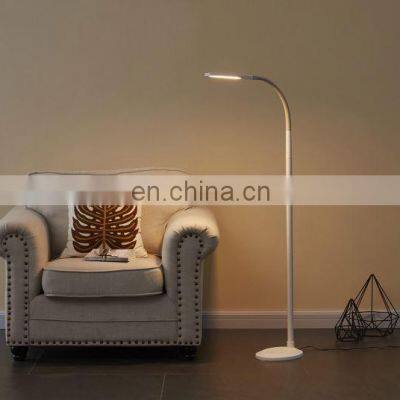 Standing Reading Light Gooseneck Flexible Led Torchiere Corner Led Light Floor Lamp Modern Stand With High Stand photo-2