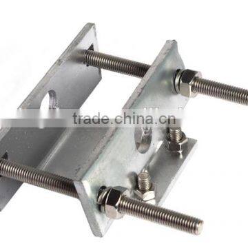 Customized hot dip galvanized metal clamps/metal flat clamp