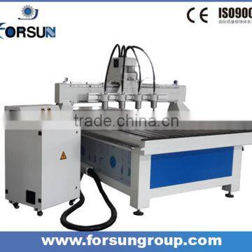 China Suppliers 4 Head Woodworking Cnc Router for Wood Door, Guitar, Furniture/ Wood Cutting Cnc Machine for Sale photo-6