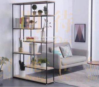 Metal Bookshelf Hight Quality Studyroom Furniture 4tier Bookcases photo-5