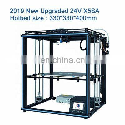 X5SA 3d Printer CoreXY Stable Structure Printer 3d Dual Z Axis Ultra-quiet Driver 330*330*400mm Large 3d Printer photo-3